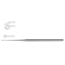 Buck Ear Curette Fig. 00 - Angled - Blunt Stainless Steel, 17 cm - 6 3/4" 